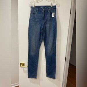 Old Navy Dark Blue Jeans- size 6 tall